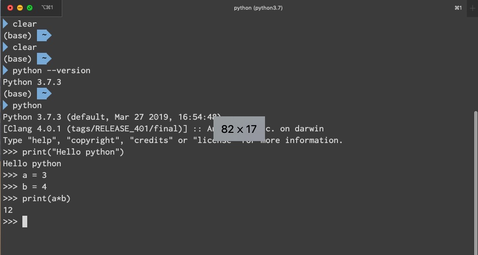 Basic Materials of Python